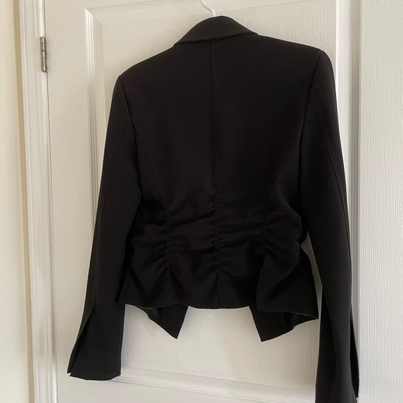 ZARA Ruched Blazer - Picture 2 of 4